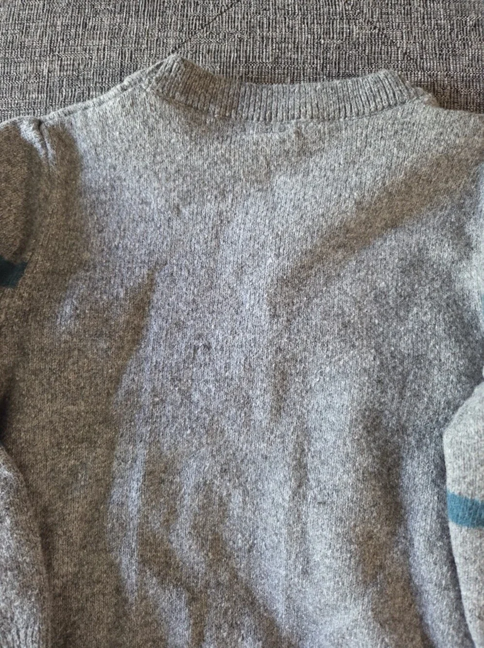 BABY GAP Boys Gray and Blue Sweater with GAP Logo Size 3T
